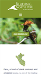Mobile Screenshot of birdingnorthperu.com